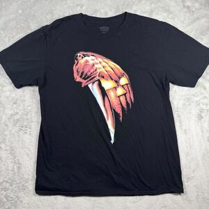 American Classics‎ Friday the 13th Jason Hockey Mask Black T-Shirt Men's L